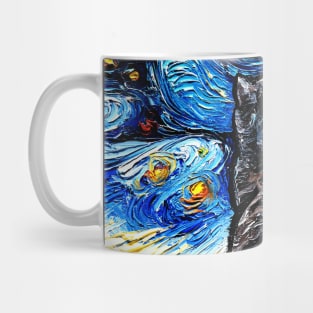 Gray Tabby Night Mug